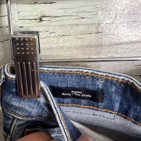 Frank & Oak Women's Skinny Jeans - Blue Debbie size 29 - Picture 5 of 7